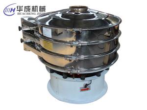 關于解決圓形振動篩設備物料漏粉的問題。